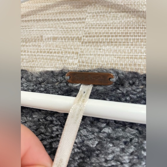 Free people Gray Patterned Women's Sweater - Picture 3 of 7